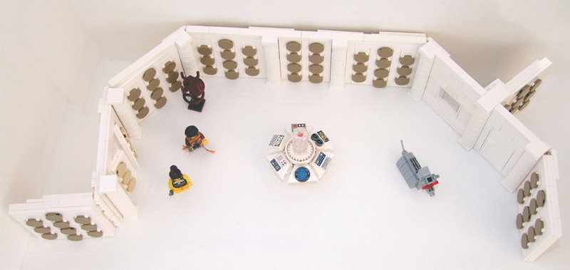 Illustration for article titled Everything is Awesome with a Classic Lego Doctor Who console room v2.0